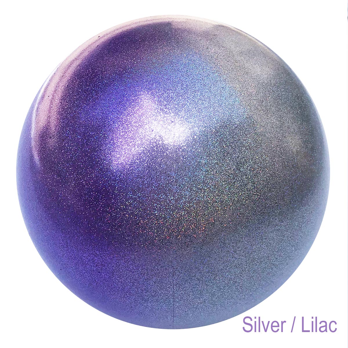 Rhythmic Gymnastics Ball Silver Lilac