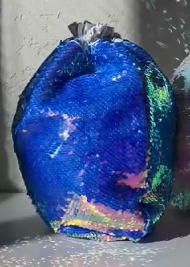 Funda con lentejuelas para pelota de gimnasia