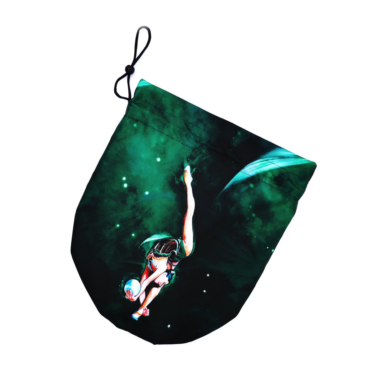 Cover for gymnastics ball - Green
