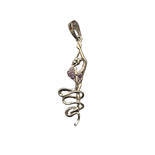 Colgante de plata «Niña con cinta»