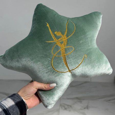 Cojín decorativo de gimnasta