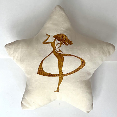 Cojín decorativo de gimnasta