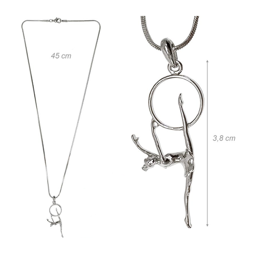 Collar «Niña con cinta»