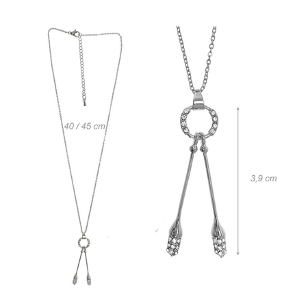 Collar «Niña con cinta»