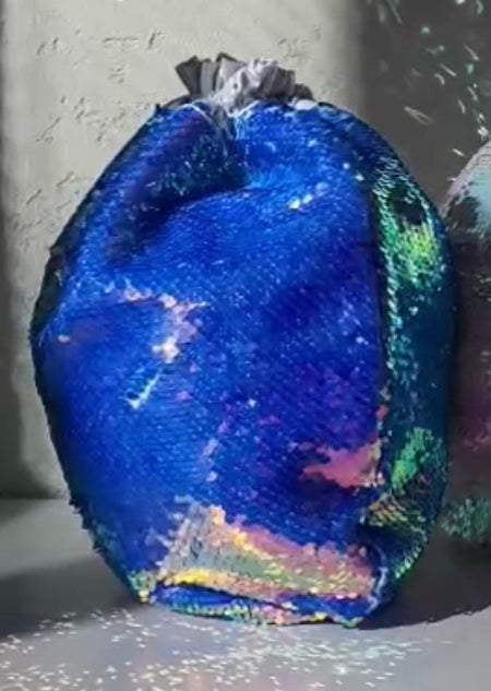 Funda con lentejuelas para pelota de gimnasia