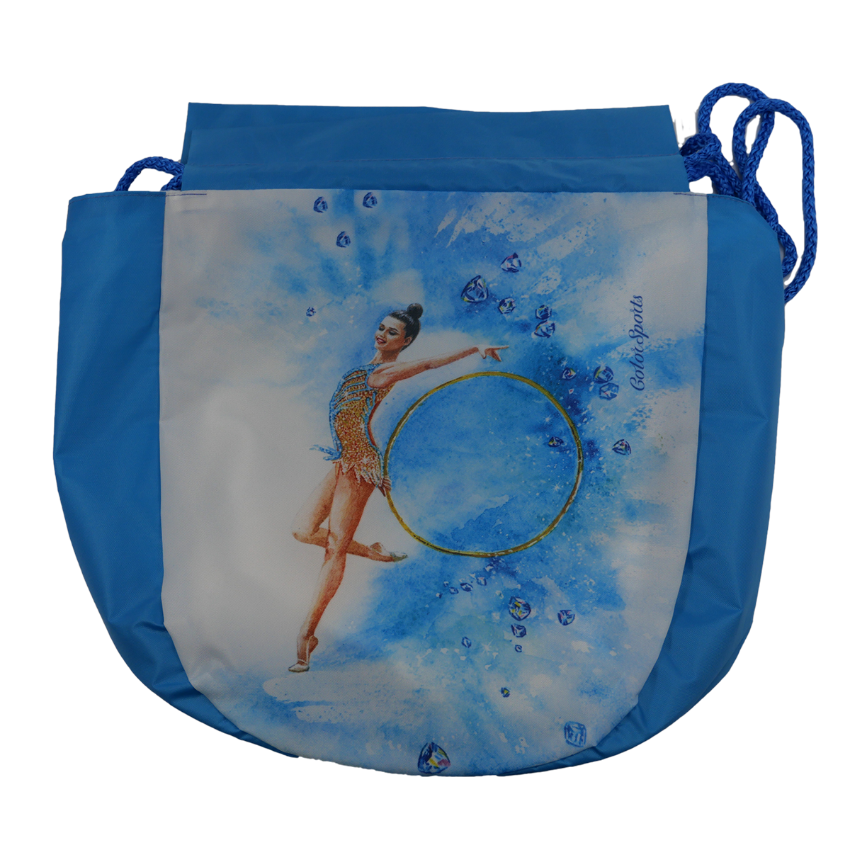 Cover for RG ball - Blue girl with hoop
