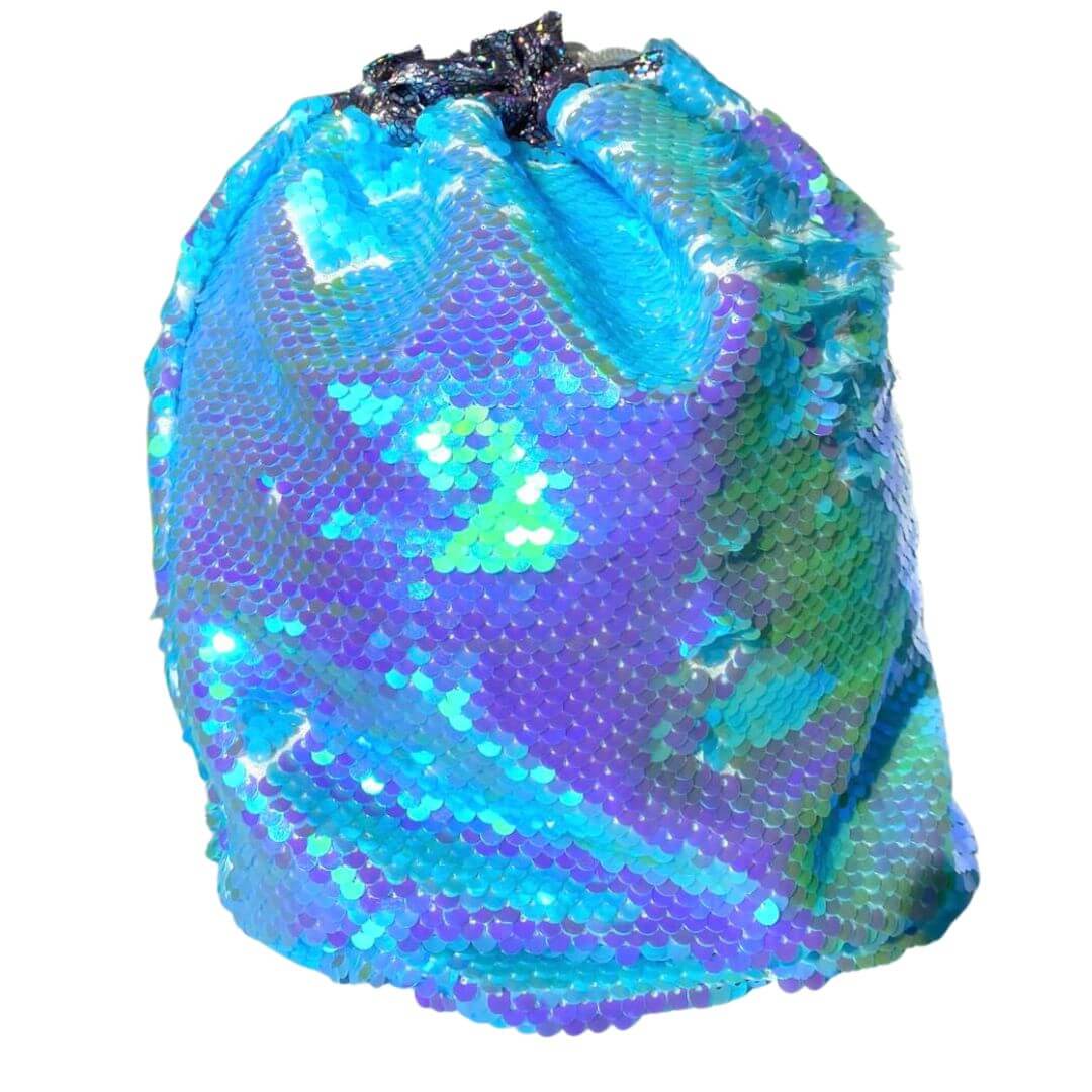 Funda con lentejuelas para pelota de gimnasia