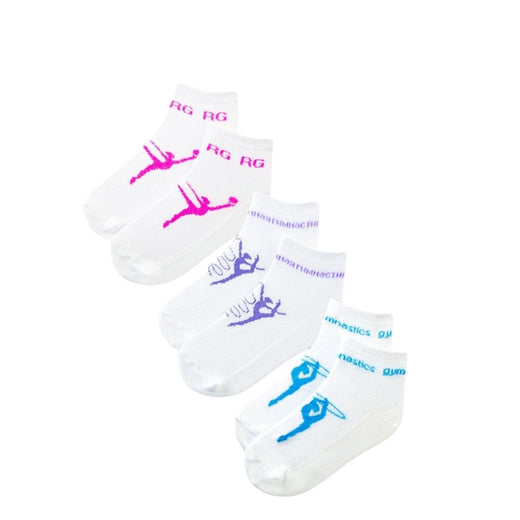 Calcetines con estampado de gimnasta