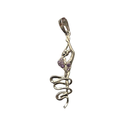Colgante de plata «Niña con cinta»