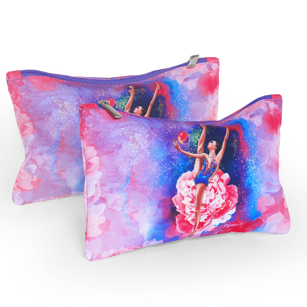 Neceser con estampado de gimnasta